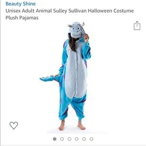 Sulley Sullivan Monsters Inc. unisex adult onesie